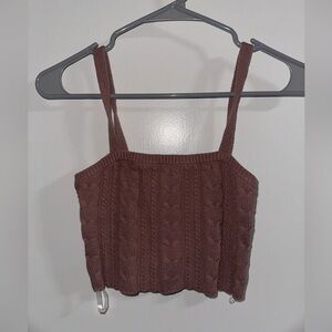 knit crop top